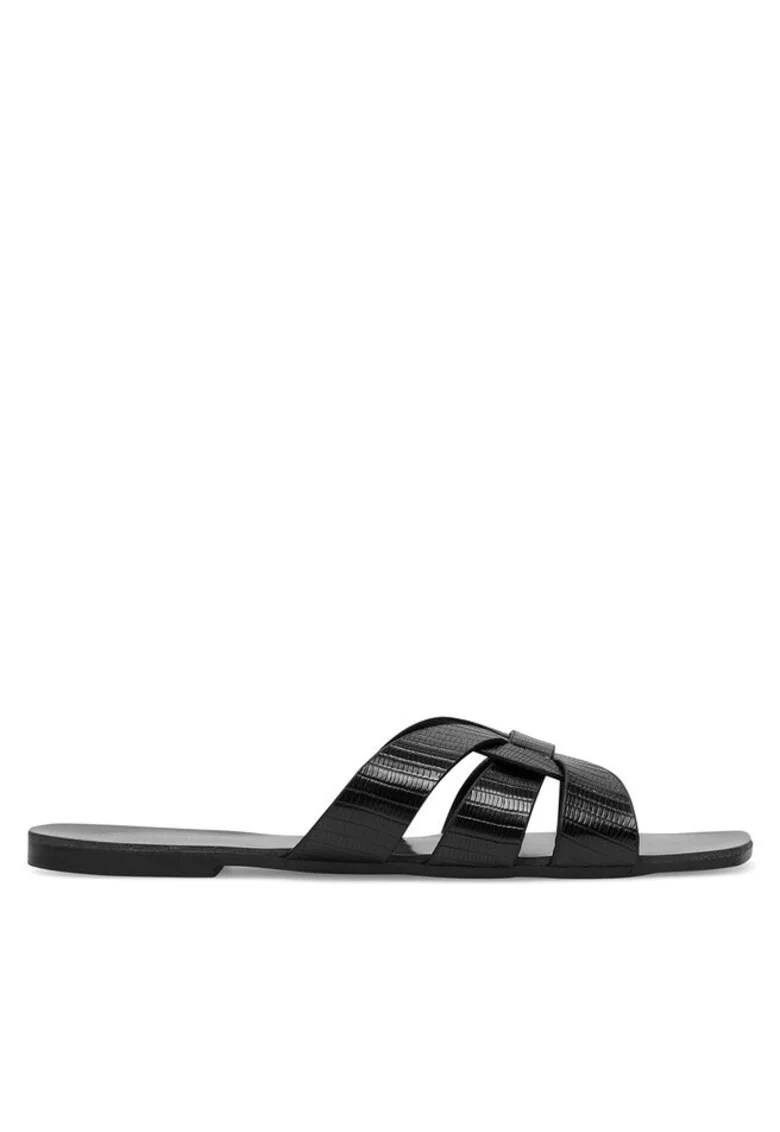 Sandale dama,  590558862412740, Sintetic, Negru