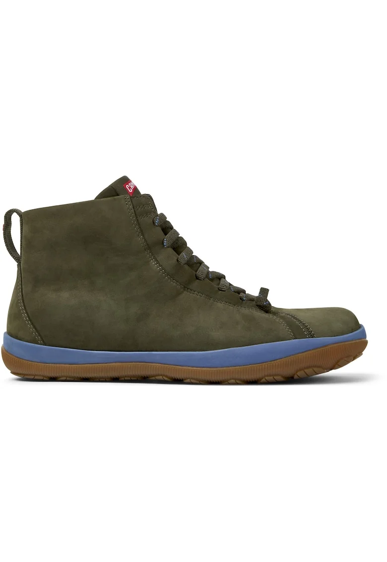 Ghete din piele nabuc Peu Pista GM 1217, Verde