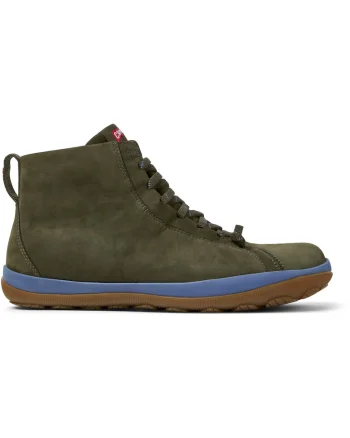 Ghete din piele nabuc Peu Pista GM 1217, Verde