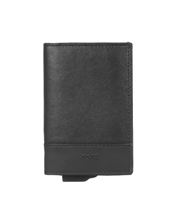 Portofel de piele Manciano C-One E-Cage, Negru