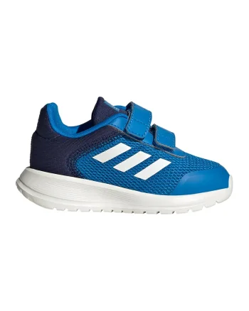 Pantofi sport cu velcro Tensaur Run 2.0, Alb/Albastru