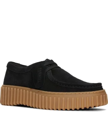 Mocasini de piele Torhill, Negru