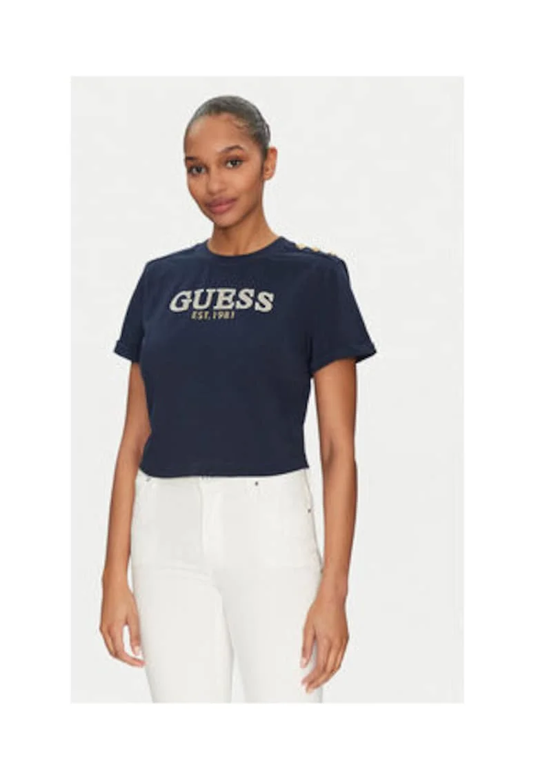 Tricou cu logo pe piept