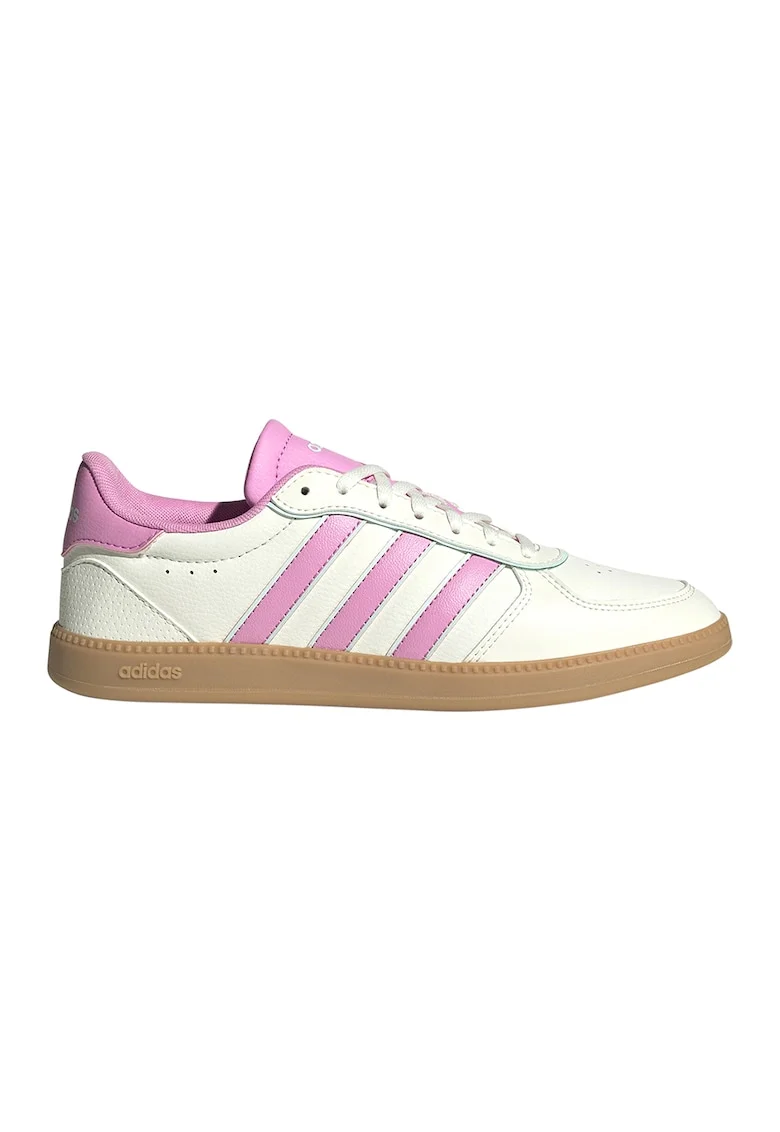 Pantofi sport cu logo Breaknet Sleek, Alb/Roz
