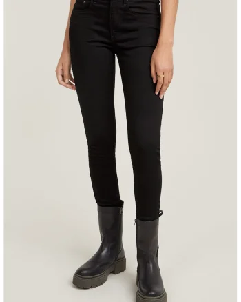 Blugi skinny 3301, Negru