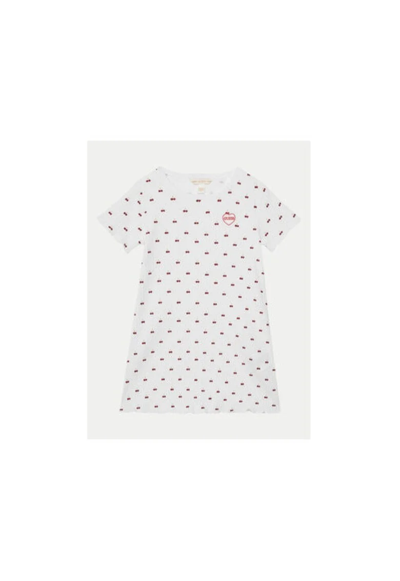 Rochie stil tricou din amestec de bumbac organic