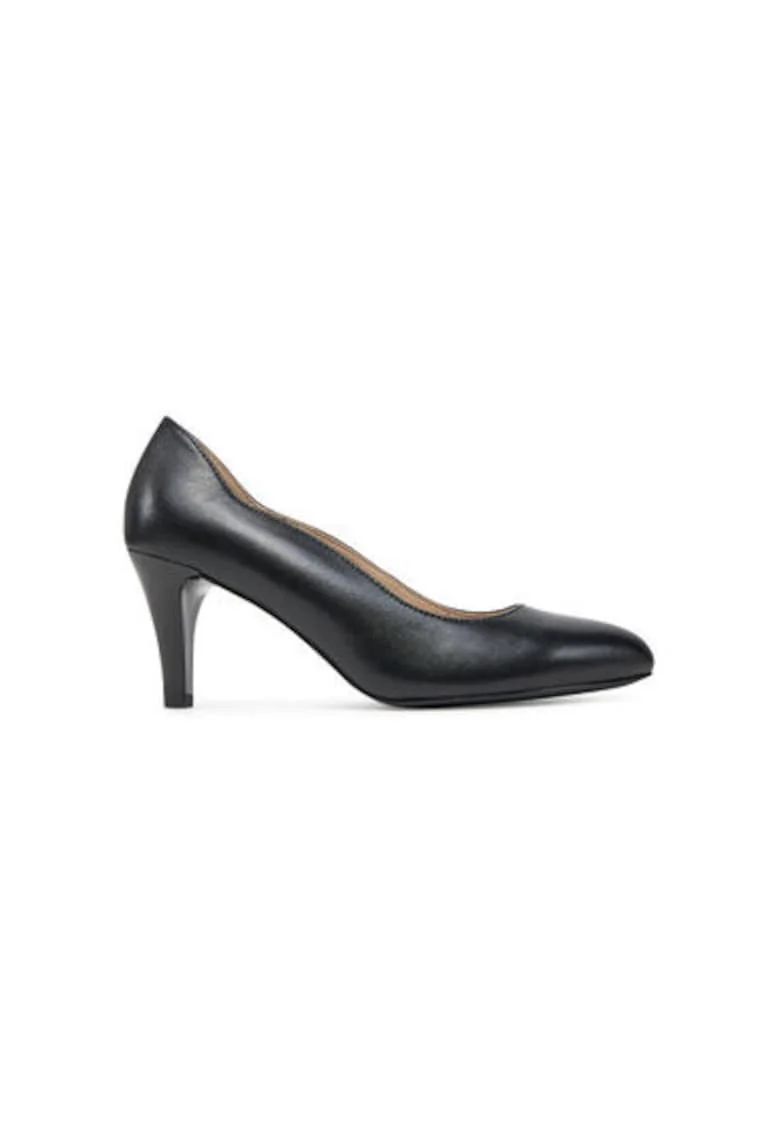 Pantofi dama  304662744, Piele naturala, Negru, Negru