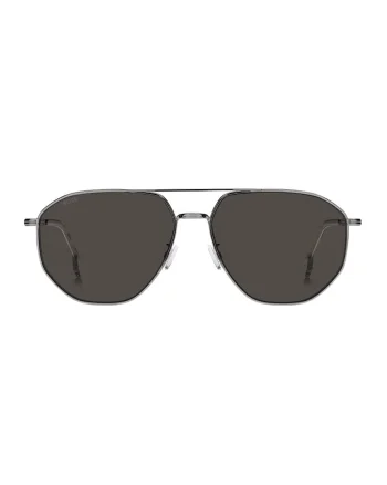 Ochelari de soare aviator cu lentile uni, Argintiu