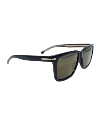 Ochelari de soare cu lentile uni, Auriu/Negru