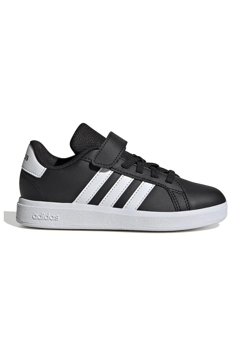 Pantofi sport cu inchidere velcro Grand Court 2.0, Negru