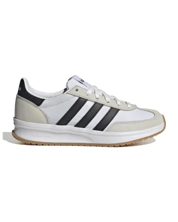 Pantofi sport 70s 2.0 cu piele intoarsa Run, Alb/Gri deschis
