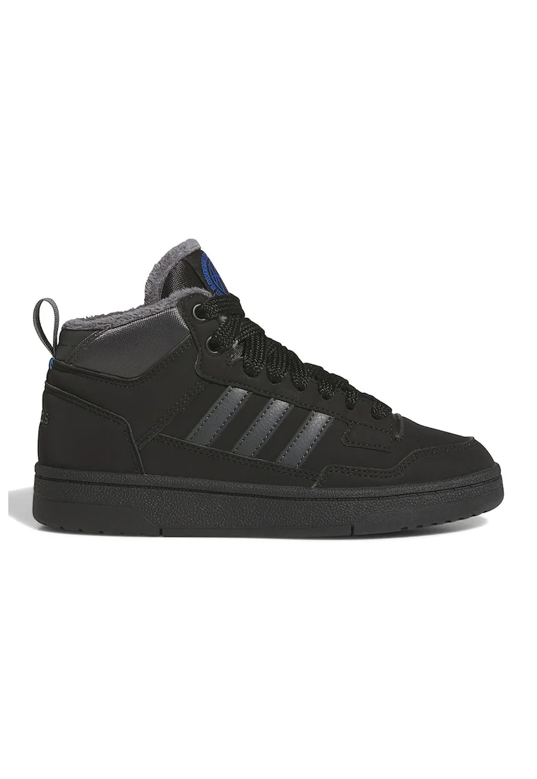 Pantofi sport mid-cut cu sireturi Rapid Court, Negru/Gri antracit