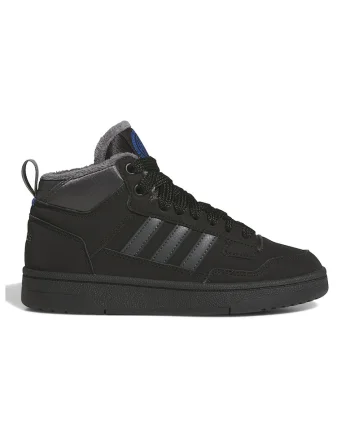 Pantofi sport mid-cut cu sireturi Rapid Court, Negru/Gri antracit