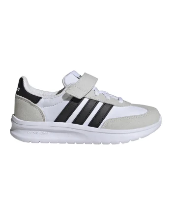 Pantofi sport cu velcro Run 70s 2.0, Negru/Alb optic/Grej
