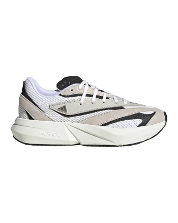 Pantofi sport cu insertii de piele intoarsa Lightblaze, Alb fildes/Negru