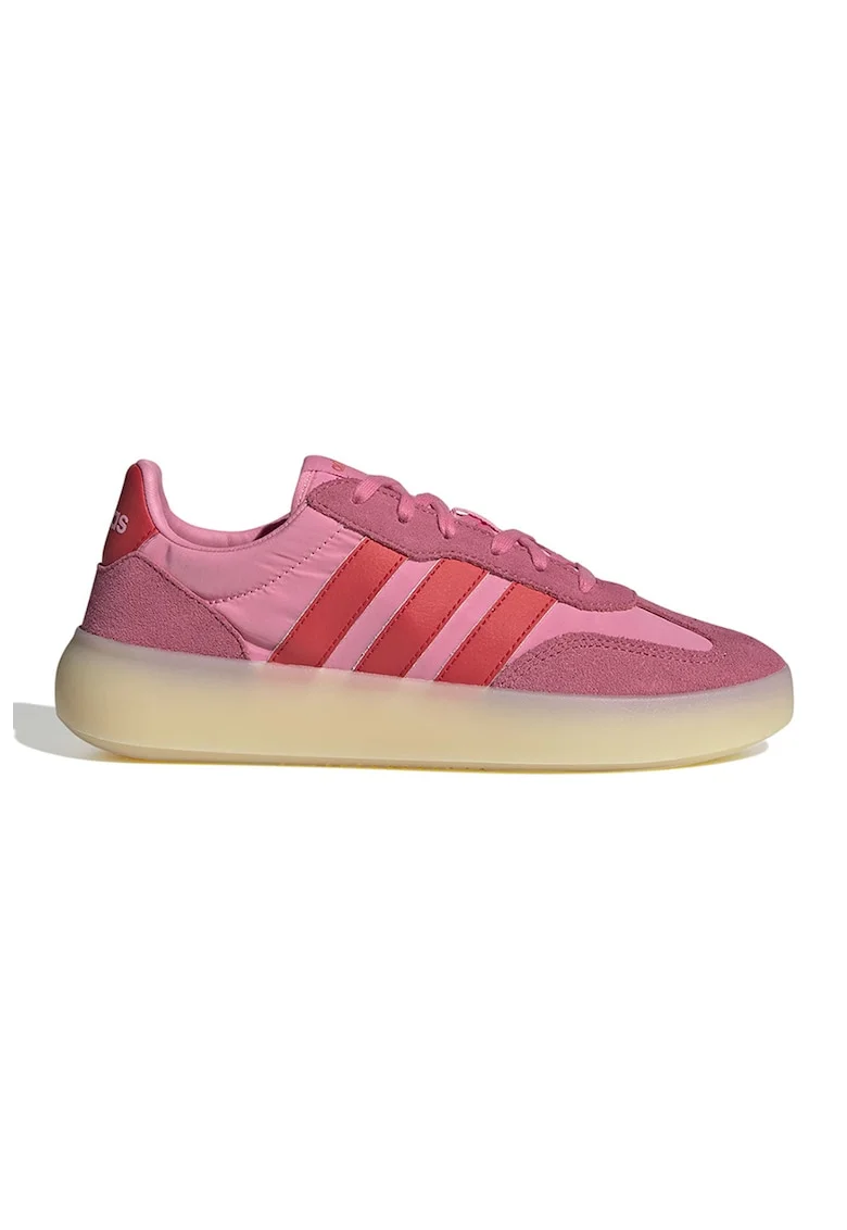 Pantofi sport cu garnituri din piele intoarsa Barreda Decode, Portocaliu/Roz