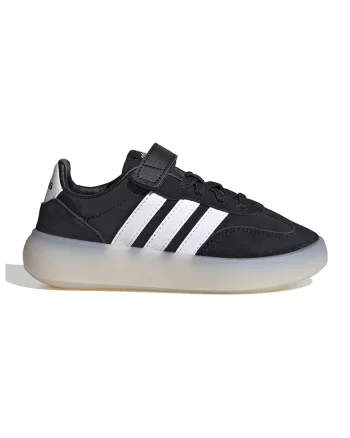Tenisi Barreda Decode cu velcro, Alb/Negru