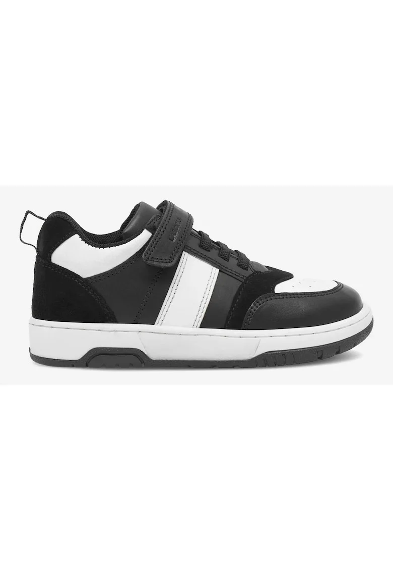 Pantofi baieti  5905588351870, Piele naturala, Alb, Alb
