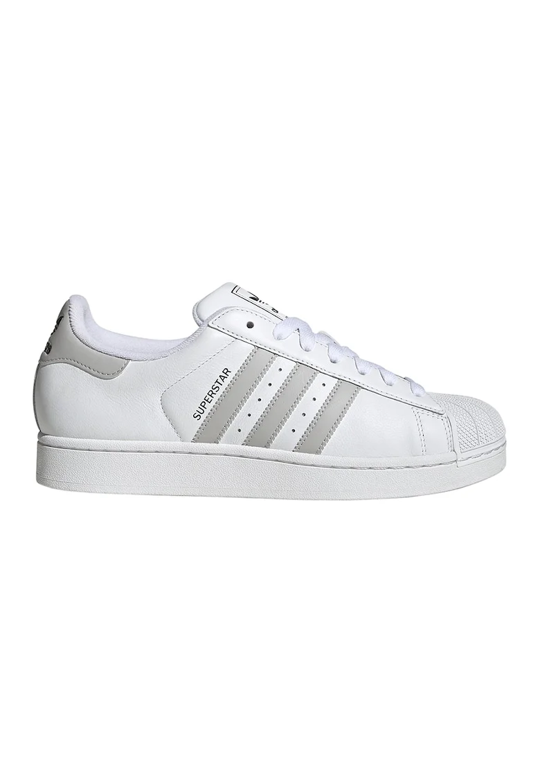 Pantofi sport unisex Superstar II din piele, Gri deschis/Alb murdar