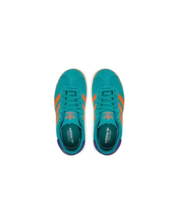 Pantofi sport din piele intoarsa cu accente contrastante Gazelle