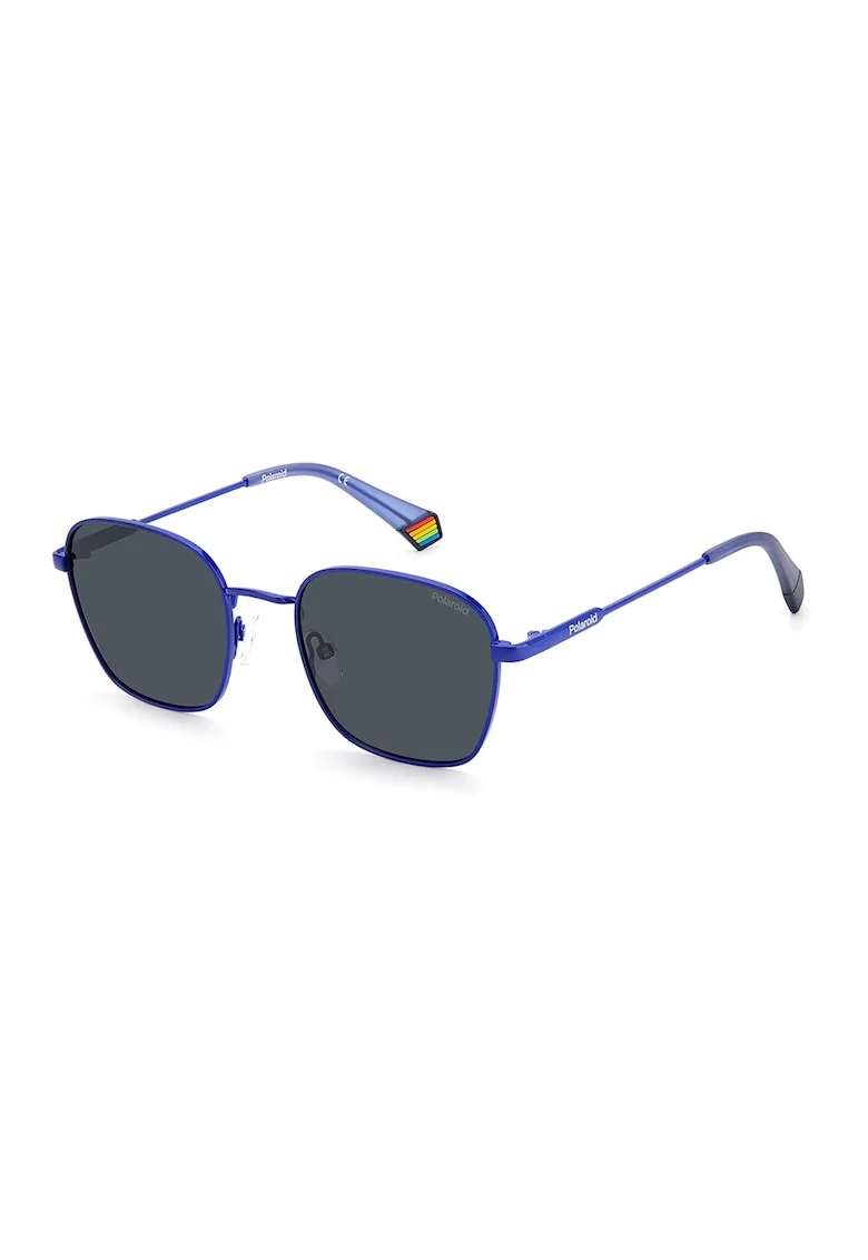 Ochelari de soare patrati unisex polarizati, Albastru royal