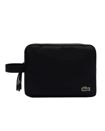 Etui cu detaliu logo, Negru