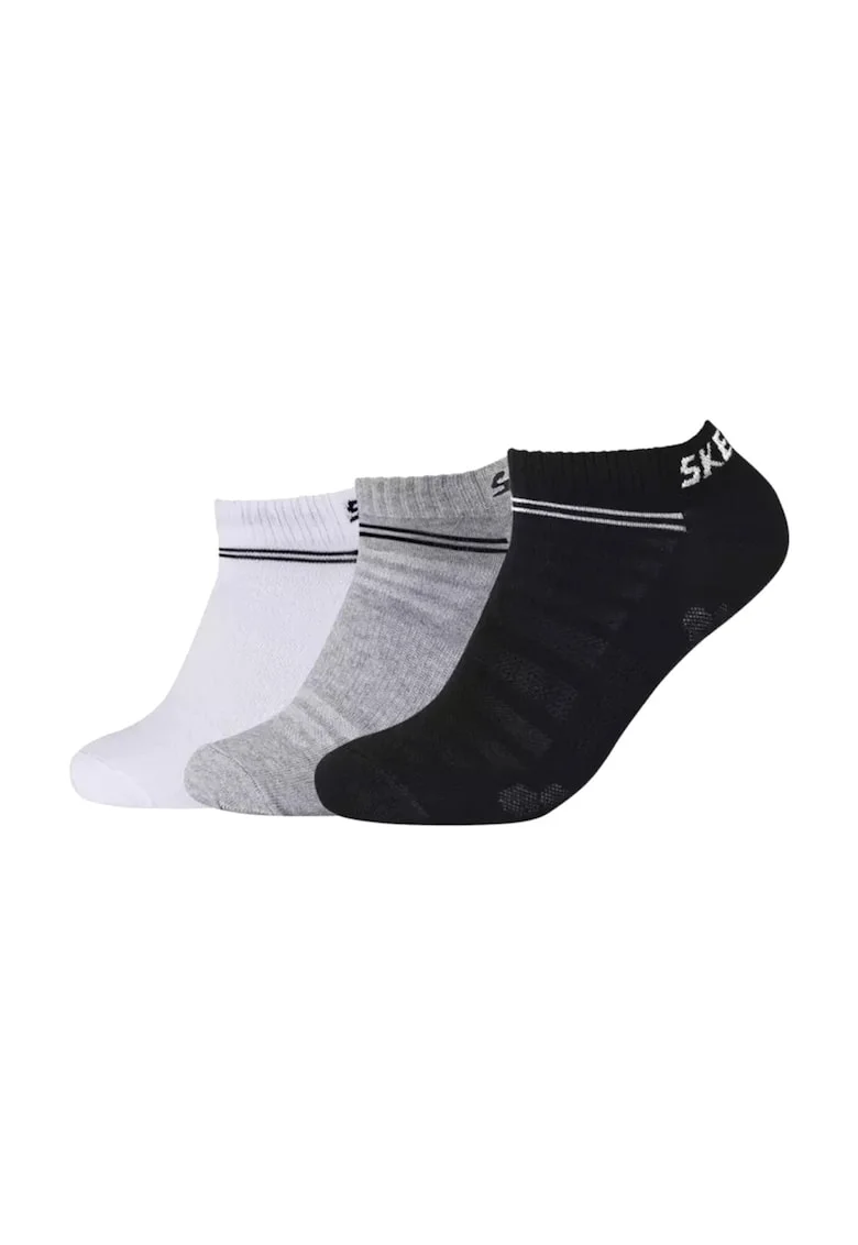 Set de sosete,  3PPK Mesh Ventilation Socks SK43022-9996, Alb, 3 buc, Multicolor