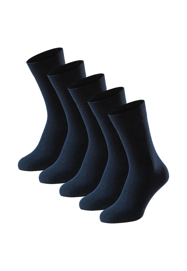 Set de sosete lungi Bluebird - 5 perechi, Albastru ultramarin