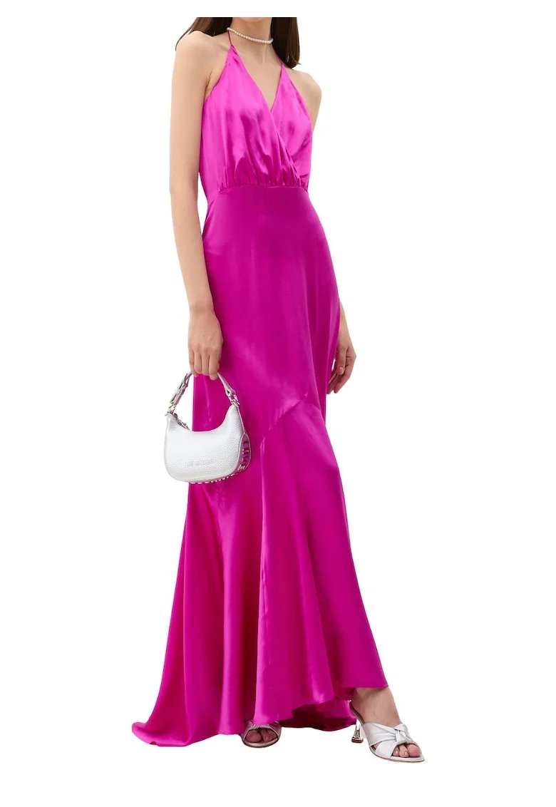 Rochie maxi din matase,