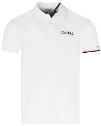 - Tricou polo ICE pentru barbati ALB, Alb