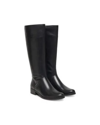 Cizme dama 305257697,  Piele naturala, Negru, Negru