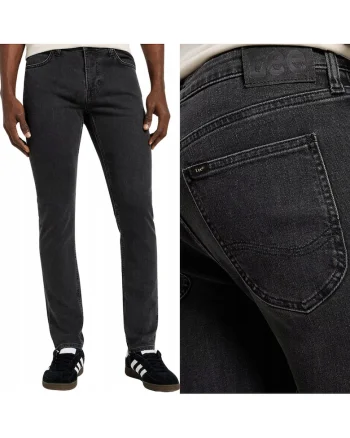 Malone Skinny gri asfalt, elasticitate, L32