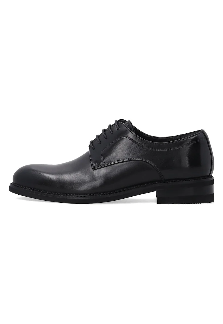 Pantofi Derby din piele cu sireturi