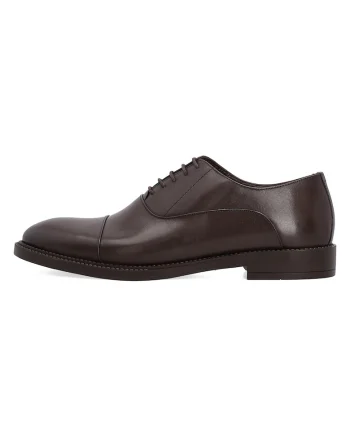 Pantofi Derby din piele cu model uni