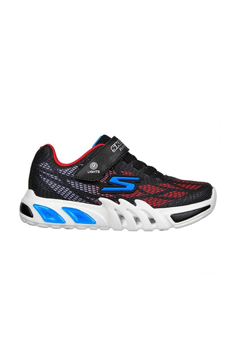 Pantofi sport cu lumini LED Flex-Glow Elite-Vorlo, Negru