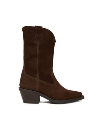 Cizme dama  EO-CAMILA-5031, maro, piele naturala, 38, Maro