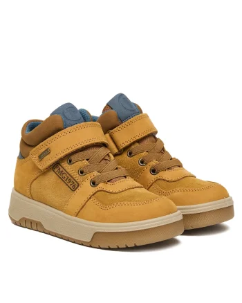 Pantofi copii,  GORE-TEX, culoare galben, piele naturala