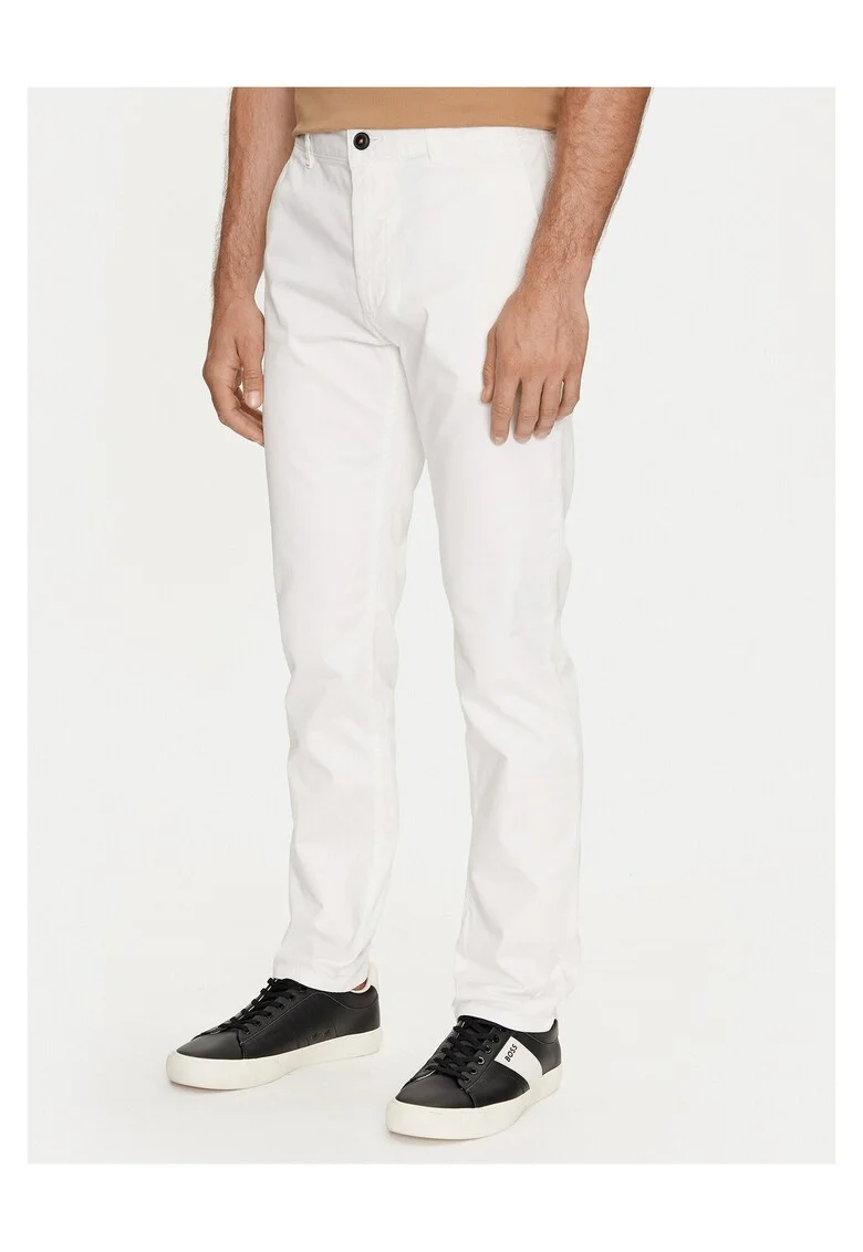 Pantaloni barbati  alb, chino