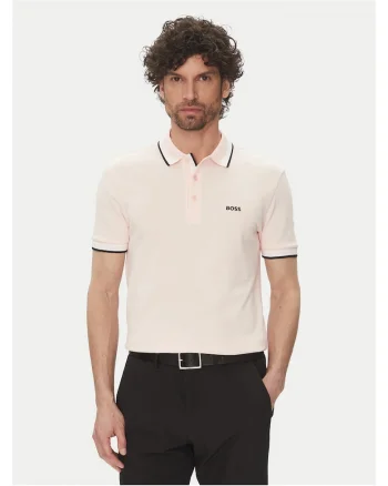 Tricou barbati  roz deschis, bumbac