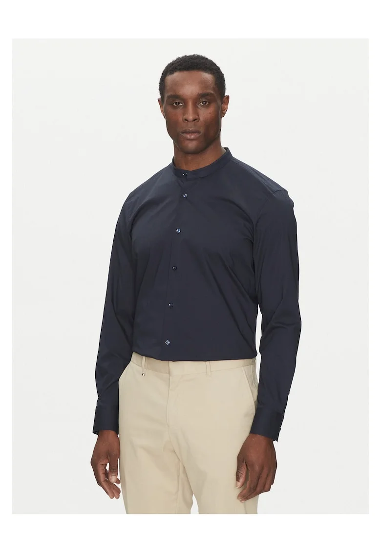 Camasa barbati,  culoare bleumarin