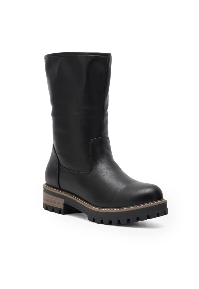 Botine dama WS5120-02,  Negru
