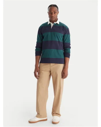 Bluza barbati  verde, bleumarin, bumbac
