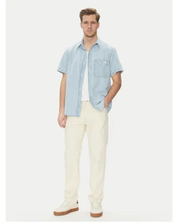 Camasa barbati  culoare albastru, denim