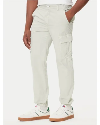 Pantaloni de barbati  verde, din bumbac