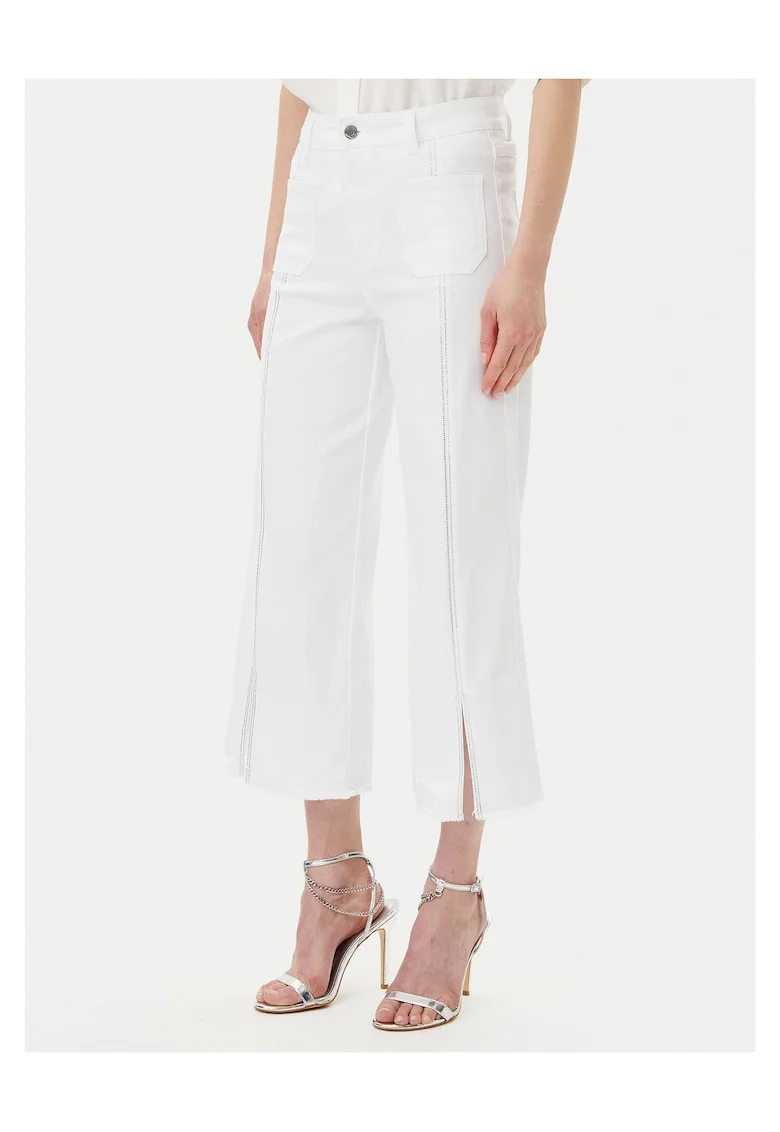 Pantaloni dama  alb