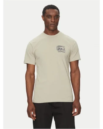 Tricou barbati  bej, bumbac