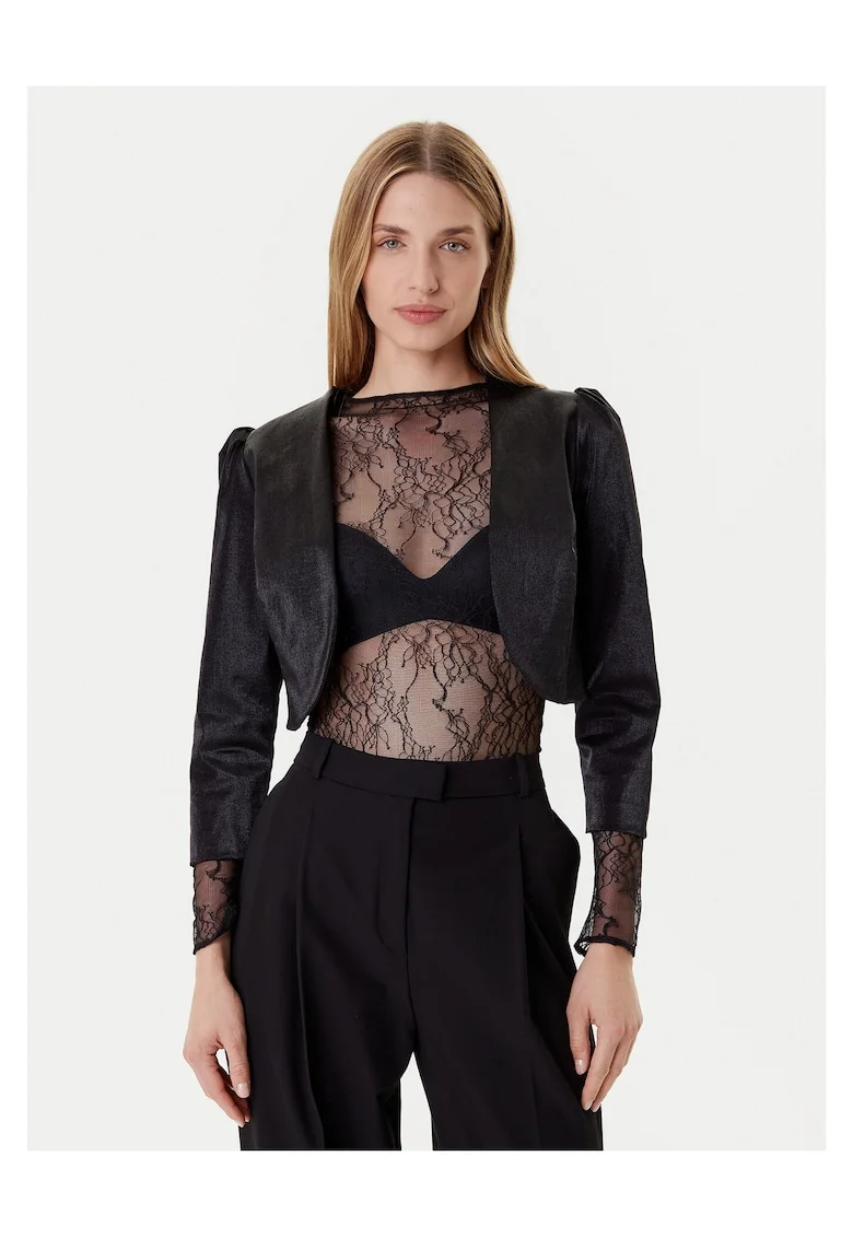 Sacou dama  bolero, negru, fabricat de calitate