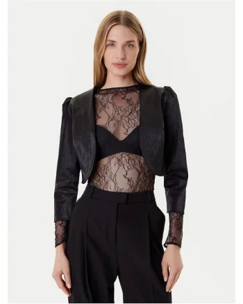 Sacou dama  bolero, negru, fabricat de calitate
