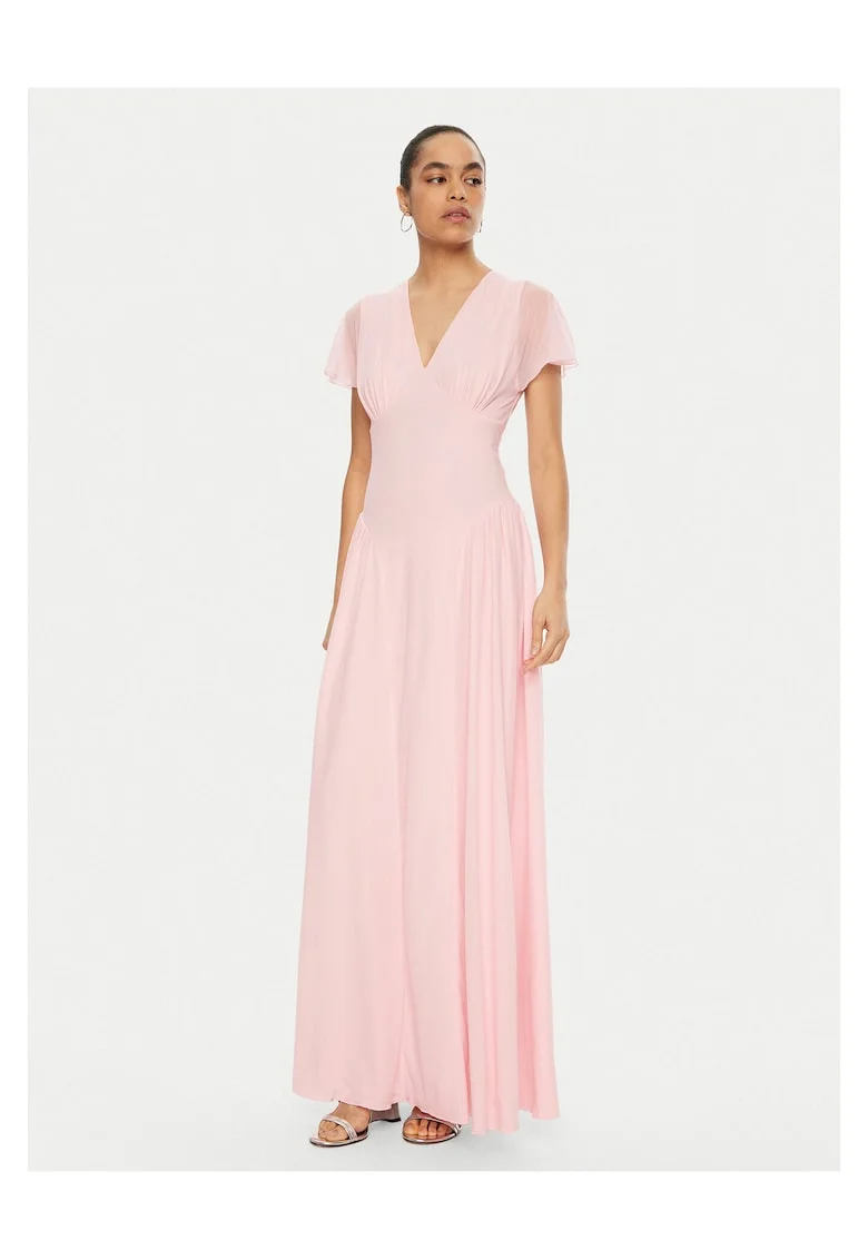 Rochie de seara,  maxi, roz