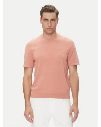 Tricou barbati  corai, bumbac